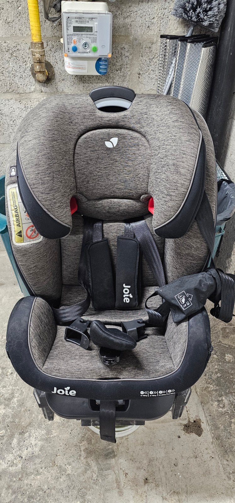 Joie meegroei autostoel (0-36 kg / 0-12 jaar), Ophalen, Isofix