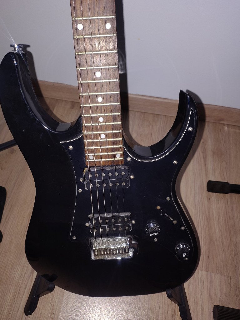 Ibanez jumpstart ijrg200 BK zwart, Ophalen, Gebruikt, Solid body, Ibanez