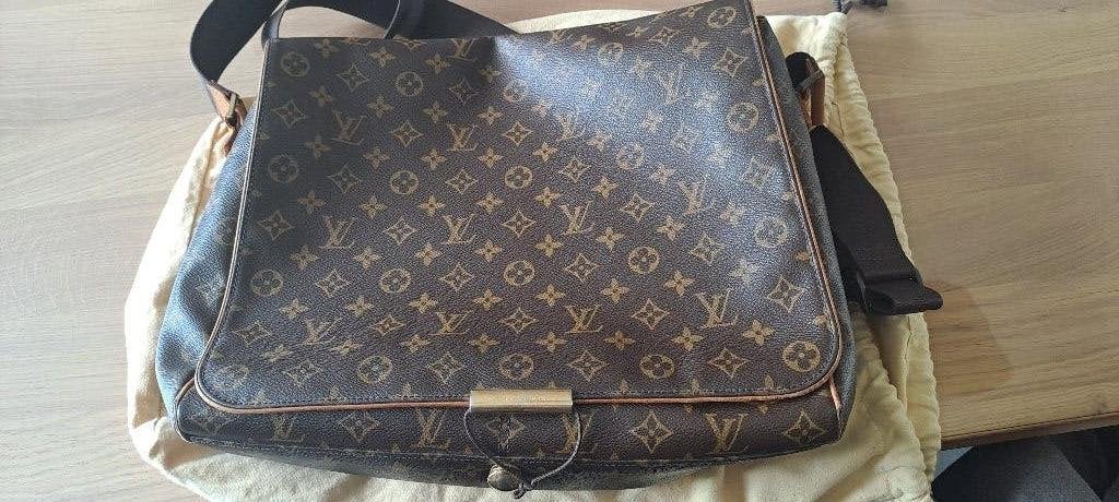 Louis vuitton tas, Autres marques, Cuir, Brun, Enlèvement