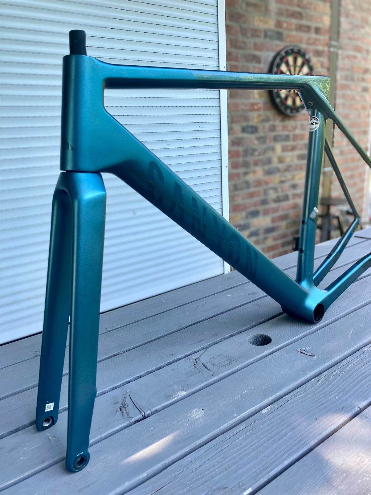 Canyon Ultimate CF SLX frameset, Fietsen en Brommers, Ophalen, Zo goed als nieuw, Carbon