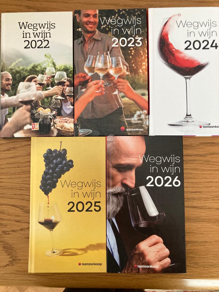 Wegwijs in wijn 2022, 2023, 2024 en 2025, Enlèvement ou Envoi, Neuf, Autres types