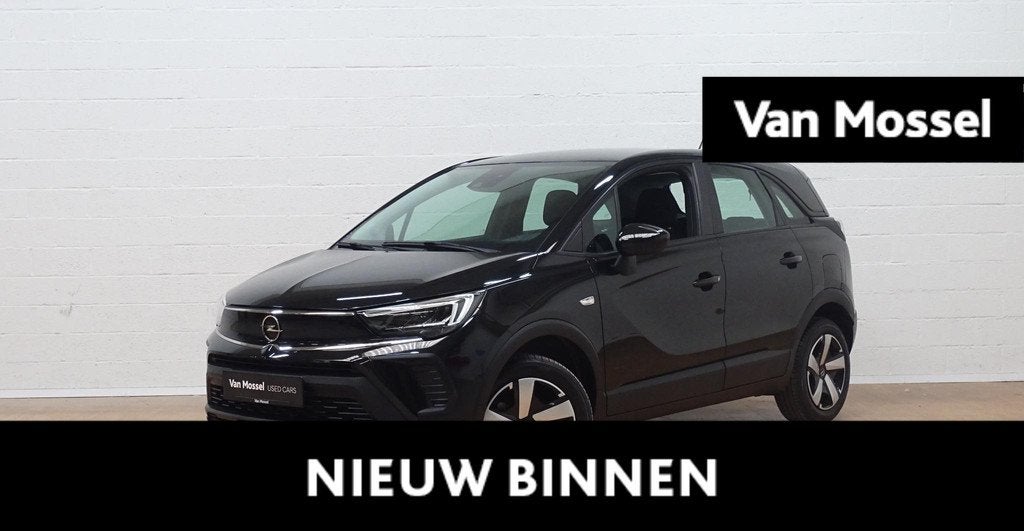 Opel Crossland 1.2T Edition+winterpack+camera, Autos, Opel, 1254 kg, Entreprise, Boîte manuelle, Noir