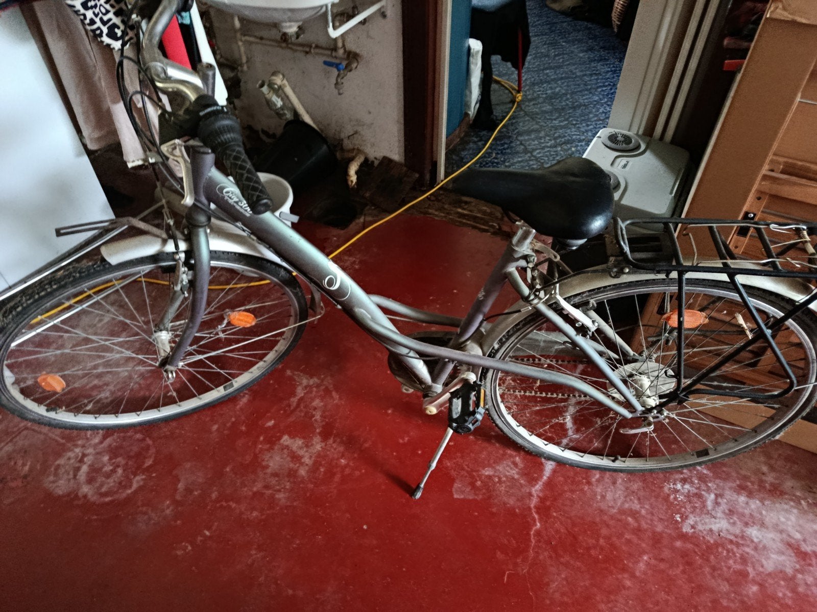 oude fiets, Enlèvement