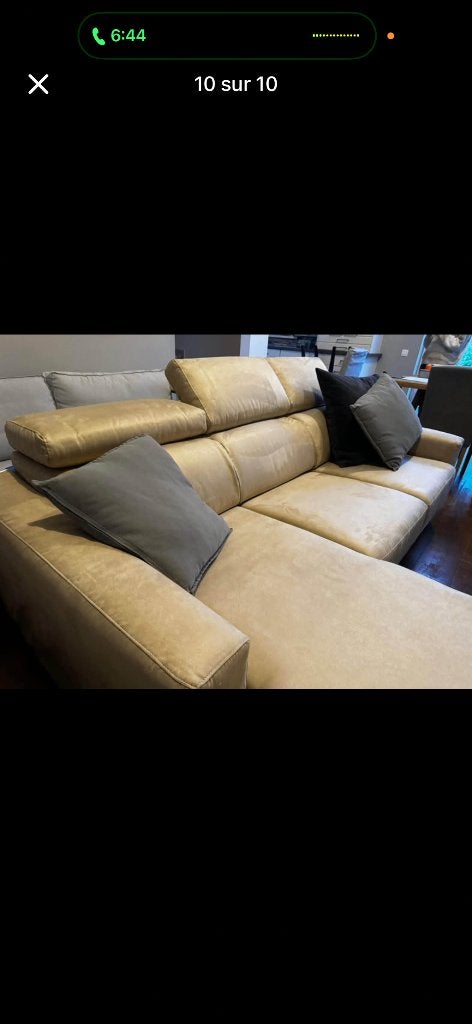 Canapé poltrone et sofa, Banc d'angle, 150 à 200 cm, Comme neuf, Enlèvement