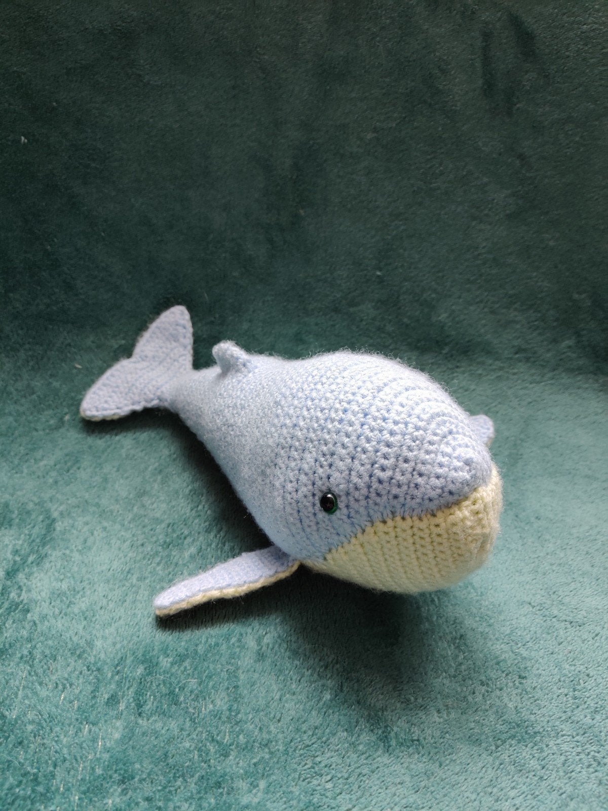 Gehaakte walvis, Overige merken, Overige karakters, Blauw, Nieuw