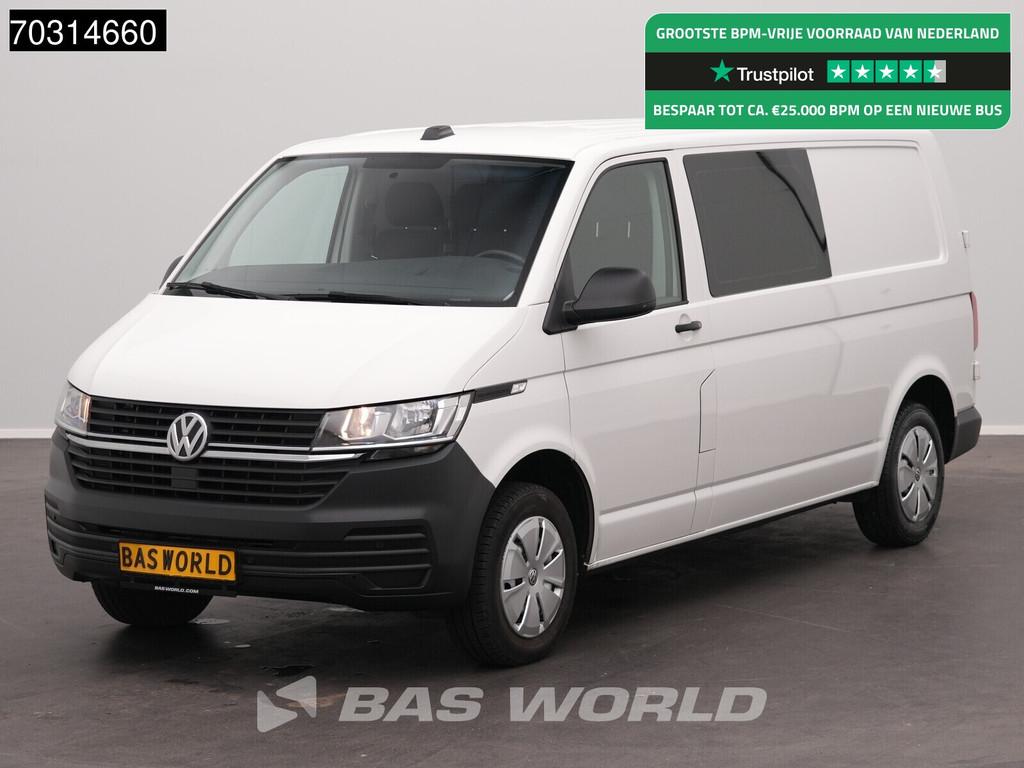 Volkswagen Transporter 150PK Dubbel Cabine Automaat L2H1 Tre, Auto's, Automaat, Stof, Gebruikt, 4 cilinders