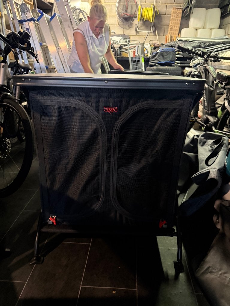 keuken voro in voortent crespo groot, Caravanes & Camping, Meubles de camping, Enlèvement, Comme neuf, Armoire de camping