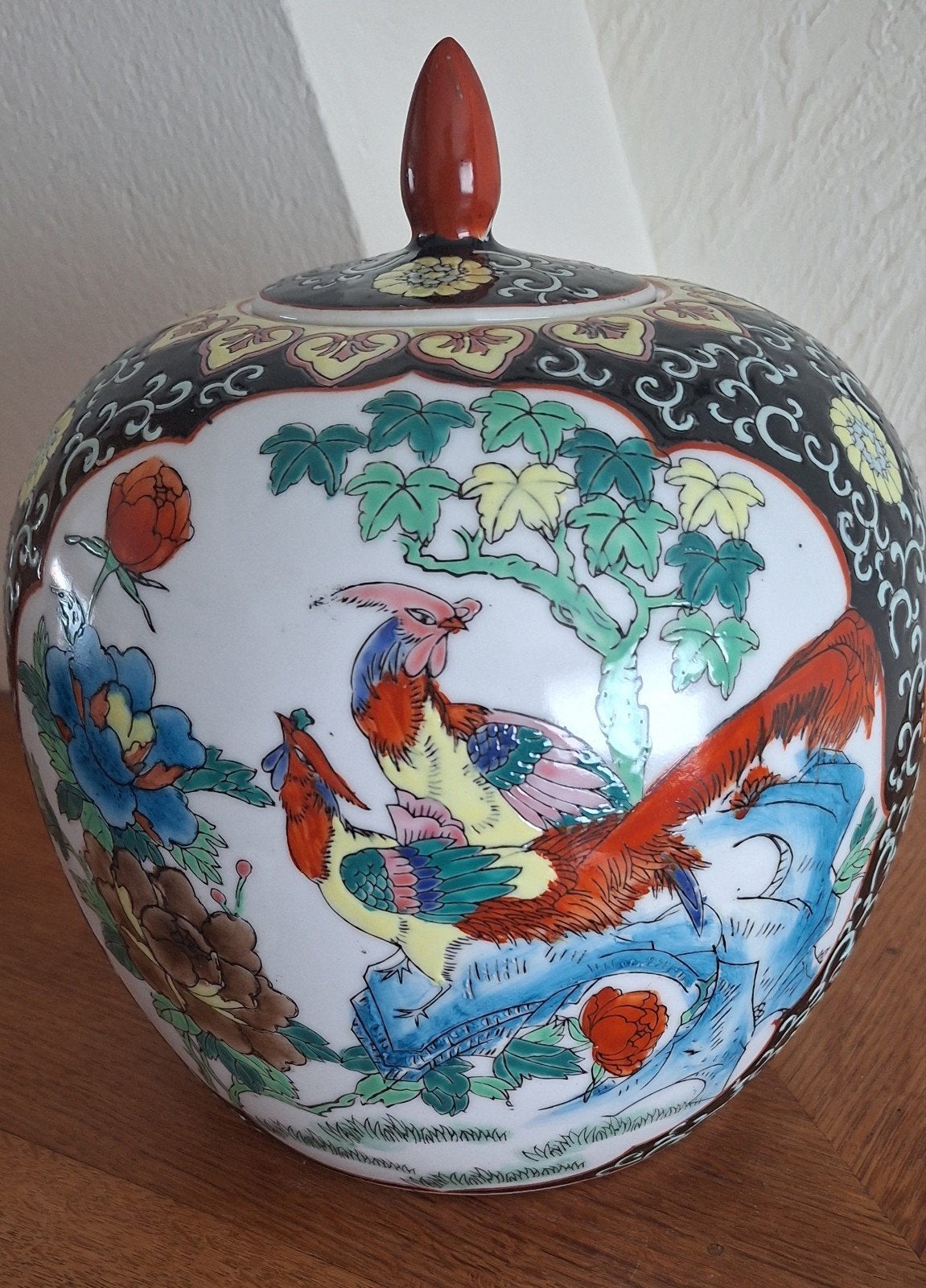 Gemberpot, Ophalen