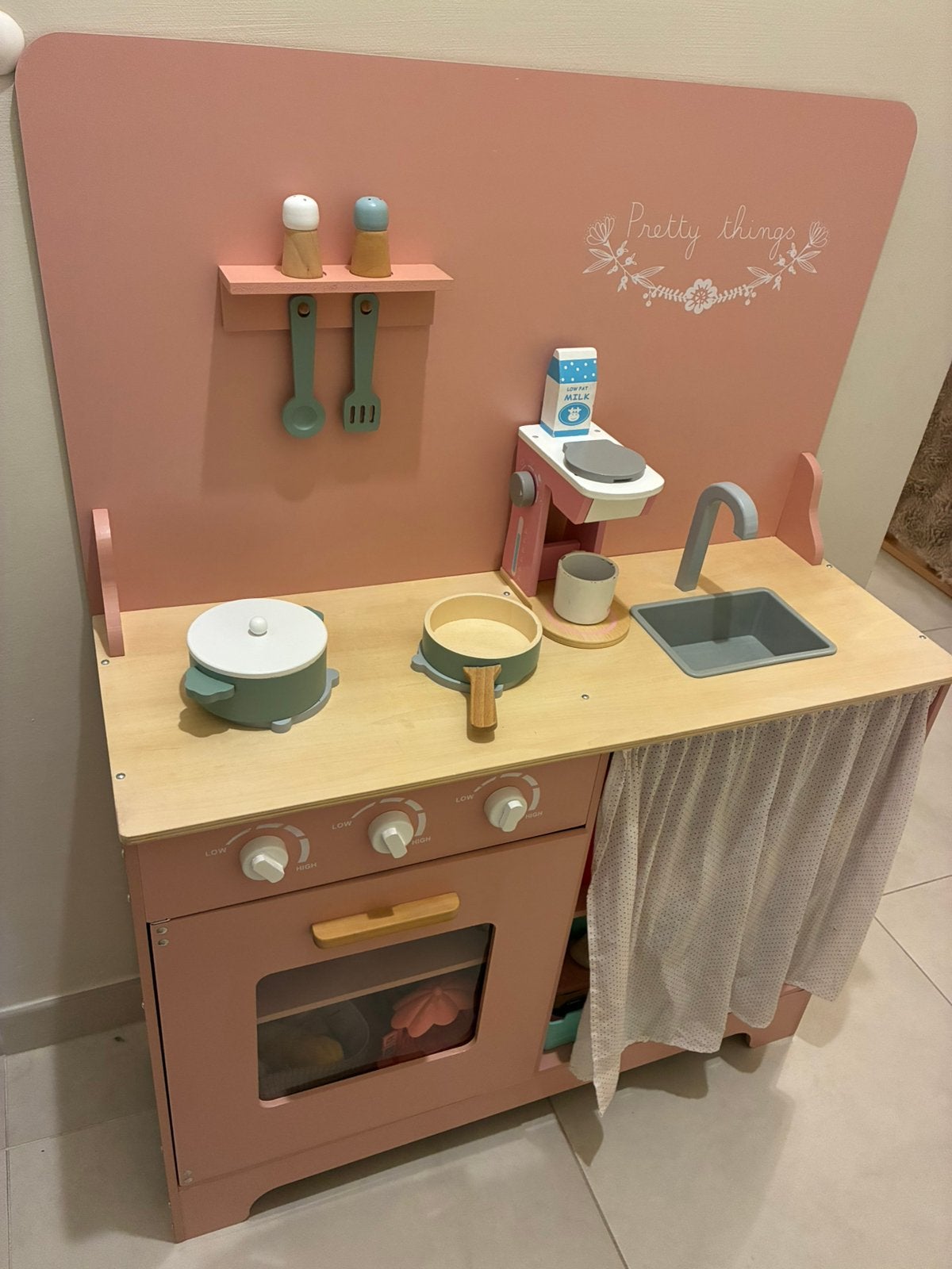 Grande cuisine enfant en bois de chez Maison du monde, Enlèvement, Comme neuf, Bois