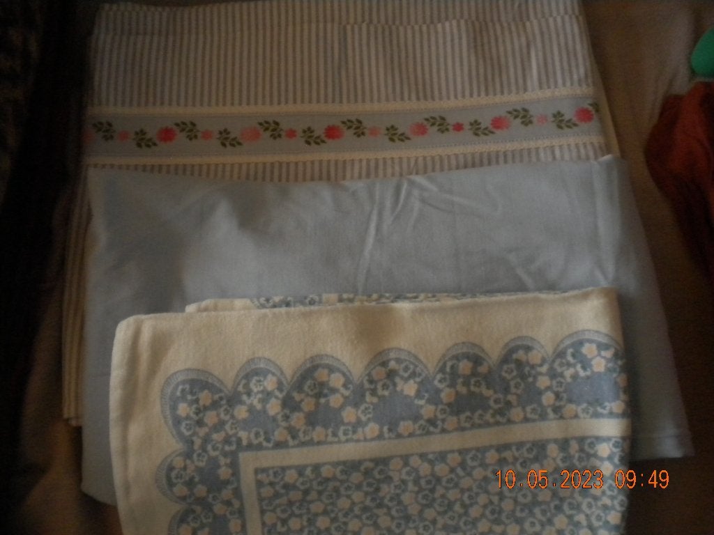 Lakenset voor 1pers. bed (blauw), Ophalen