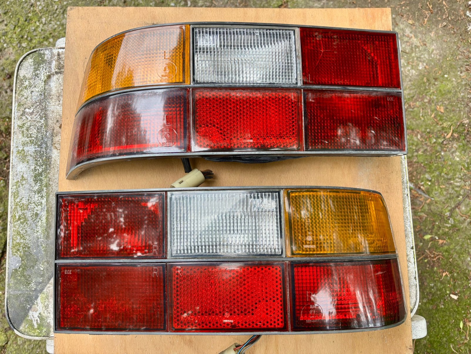 Porsche 924/944 achterlichten, Auto-onderdelen, Ophalen of Verzenden, Porsche