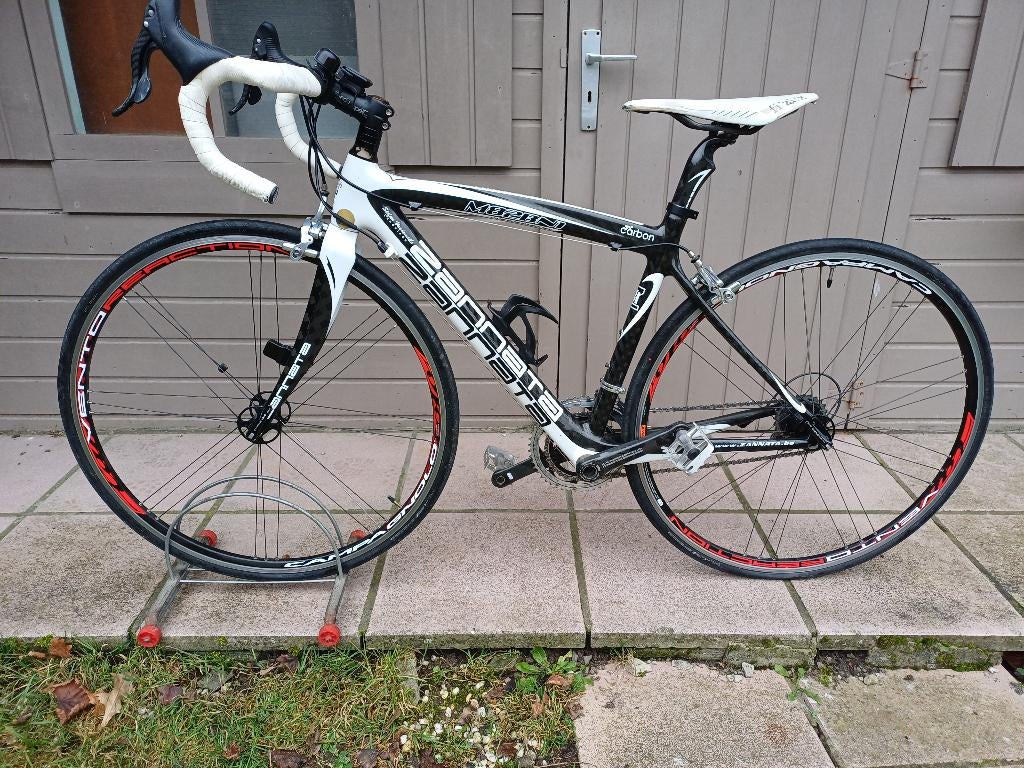 Dames Koersfiets Full Carbon ZANNATA Z81 XS, 28 inch, Carbon, Velgrem, Minder dan 49 cm