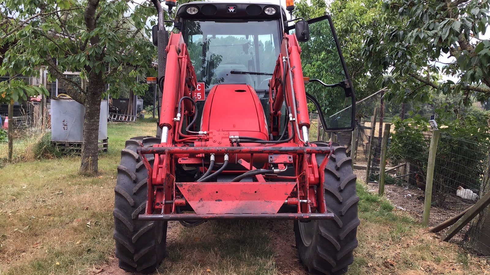 Massey Ferguson 5455, 80 à 120 ch, Enlèvement, Utilisé, 7500 à 10000