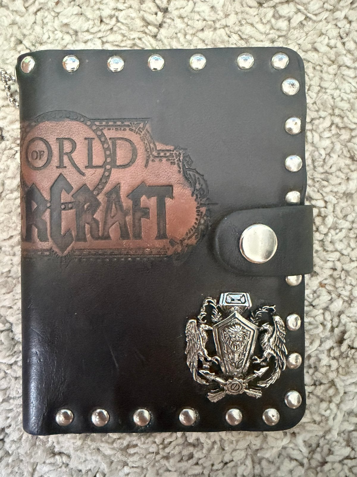 Portefeuille World of Warcraft, Livres, Envoi, Comme neuf