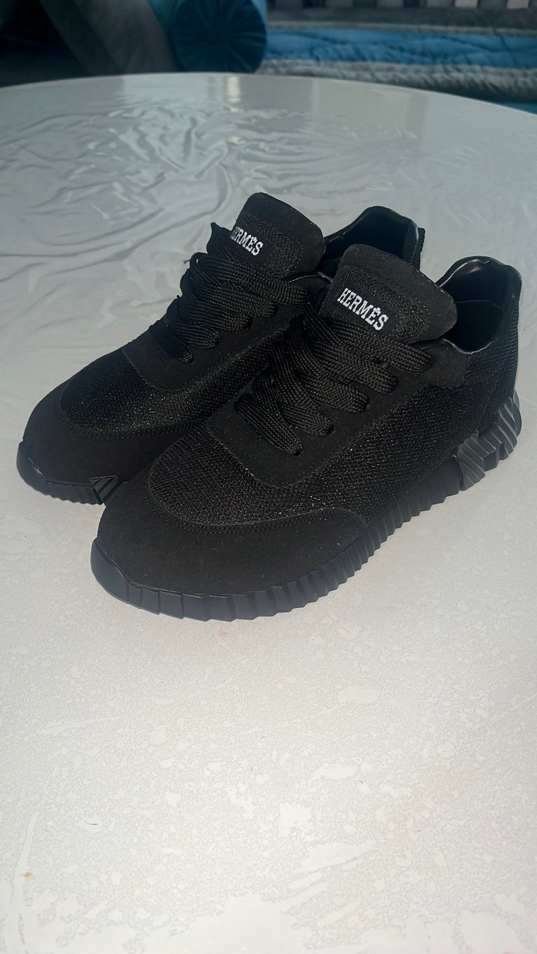 Hermes schoenen, Ophalen, Zwart, Nieuw, Sneakers