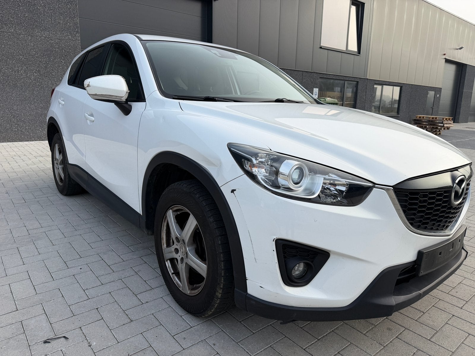 Mazda 2.2 diesel. 134.000km. 2013, Auto's, Elektrische ramen, Stof, 4 cilinders, Wit