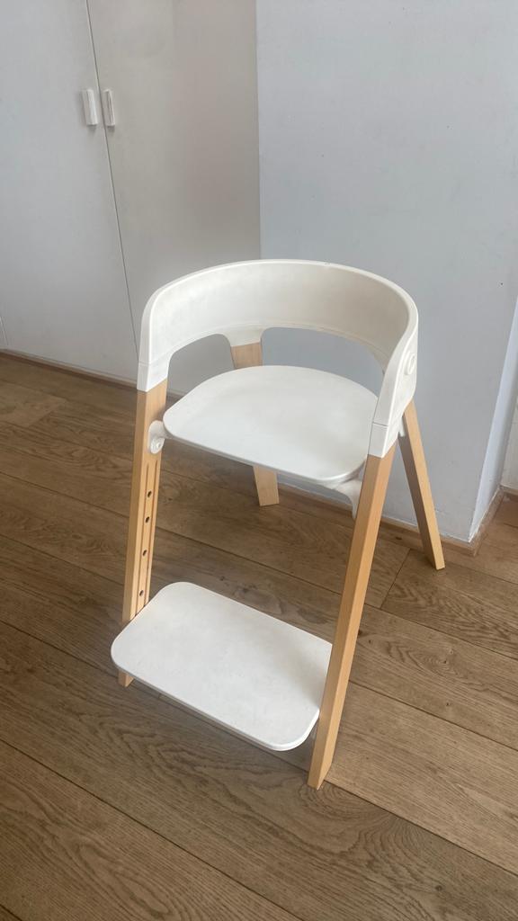 Stokke Steps, Ophalen, Gebruikt