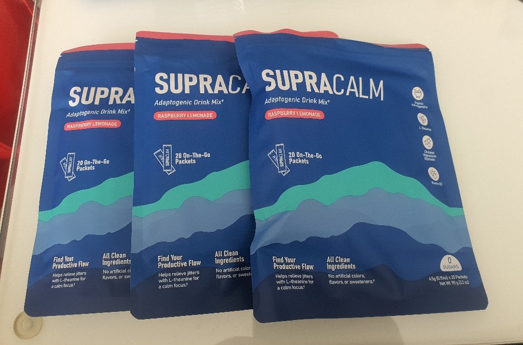 Supracalm Adaptogenic Drink Mix 3x20 zakjes, Ophalen of Verzenden, Nieuw, Poeder of Drank