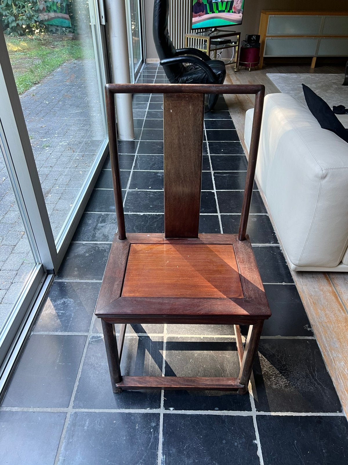 4 stuks stoelen, Huis en Inrichting, Gebruikt, Bruin, Ophalen of Verzenden, Vier