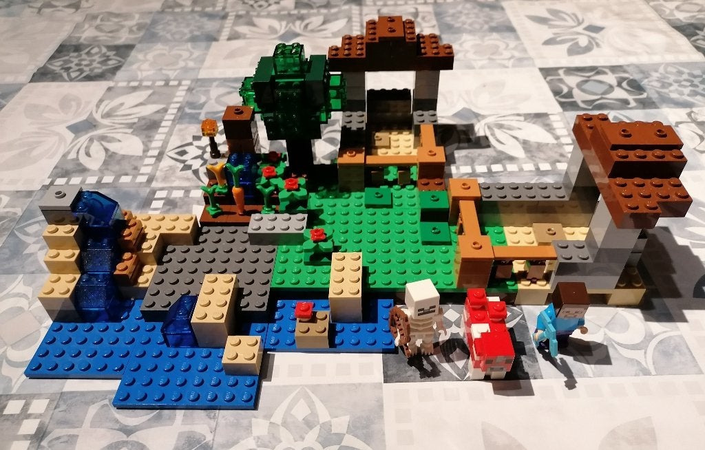 Lego Minecraft 21116 'LEGO Minecraft Crafting Box', Enlèvement ou Envoi, Minecraft, Lego, Ensemble complet