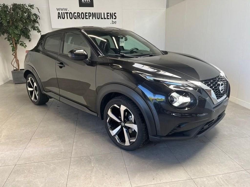 Nissan Juke DIG-T Tekna, Auto's, Nissan, Zwart, Bedrijf, 5 deurs, Parkeersensor