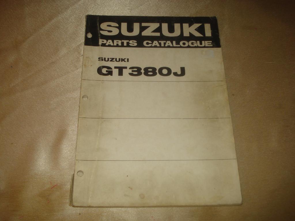 SUZUKI GT380J Ancien Catalogue des Pièces, Ophalen of Verzenden, Suzuki