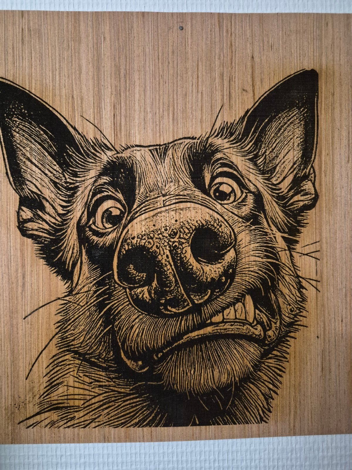 gravure au laser de portraits uniques en bois et en acryliqu, Hobby & Loisirs créatifs, Cartes | Maison | Fabrication artisanale