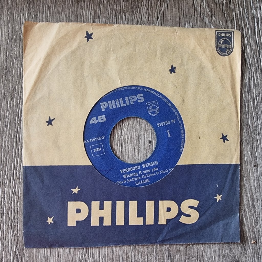 7" Liliane - Verboden wensen, CD & DVD, Vinyles Singles, Enlèvement ou Envoi, Utilisé, 7 inch, En néerlandais