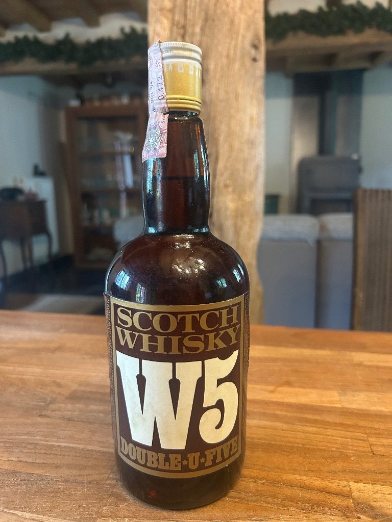 Whisky W5 Italian Import 1970 EXCHANGES, Collections, Vins, Enlèvement ou Envoi