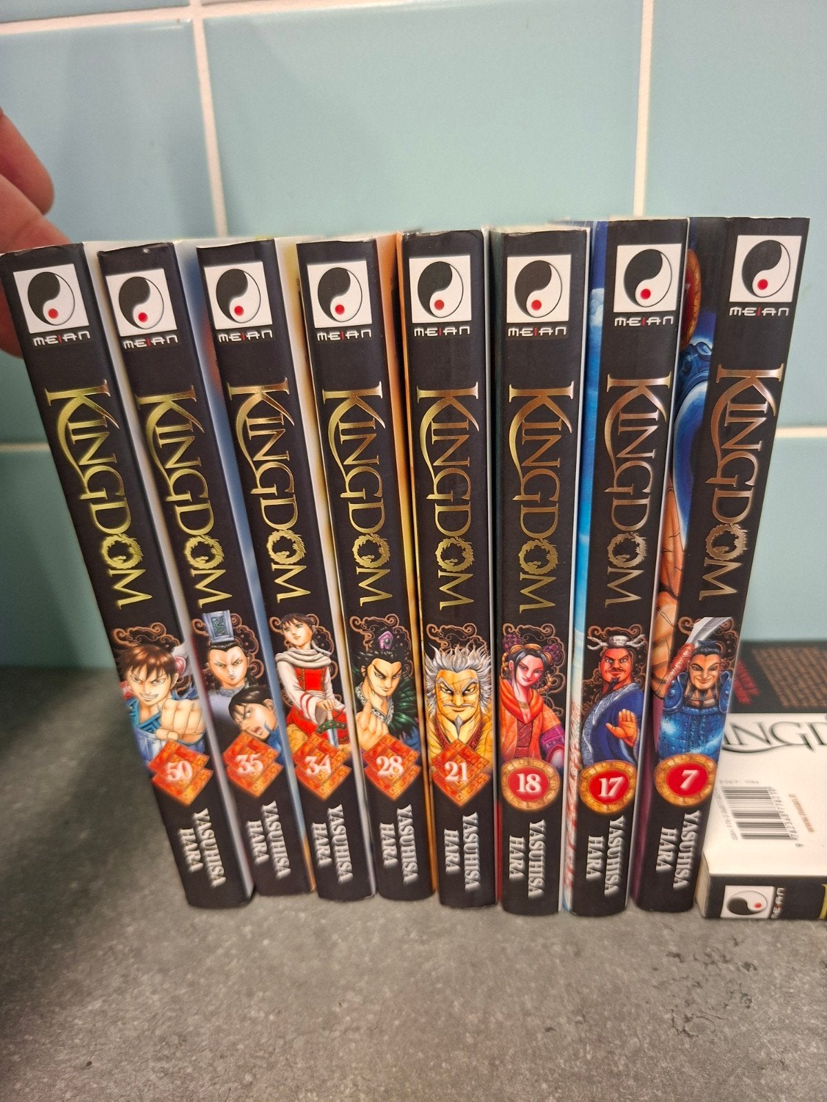 Divers numéros du Manga Kingdom de Yasuhisa Hara, Livres, Enlèvement ou Envoi