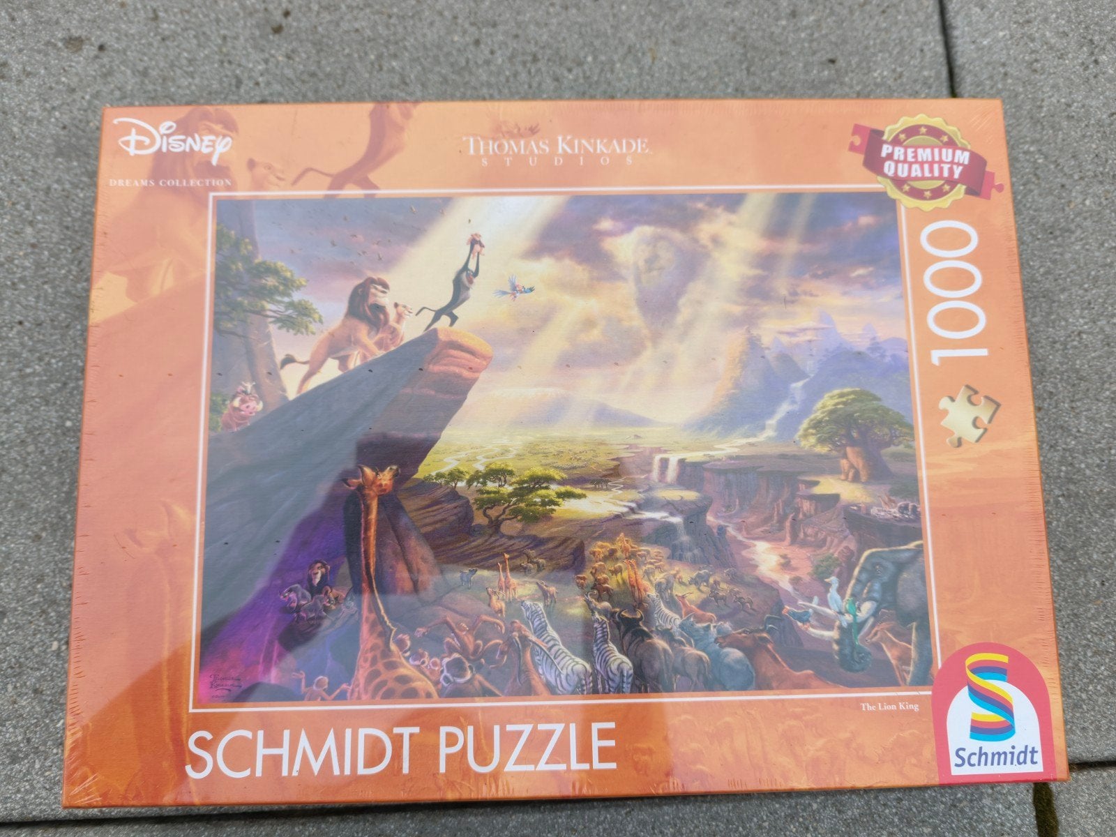 Puzzel Disney 1000 stukjes, Hobby en Vrije tijd, Ophalen, 500 t/m 1500 stukjes, Nieuw, Legpuzzel