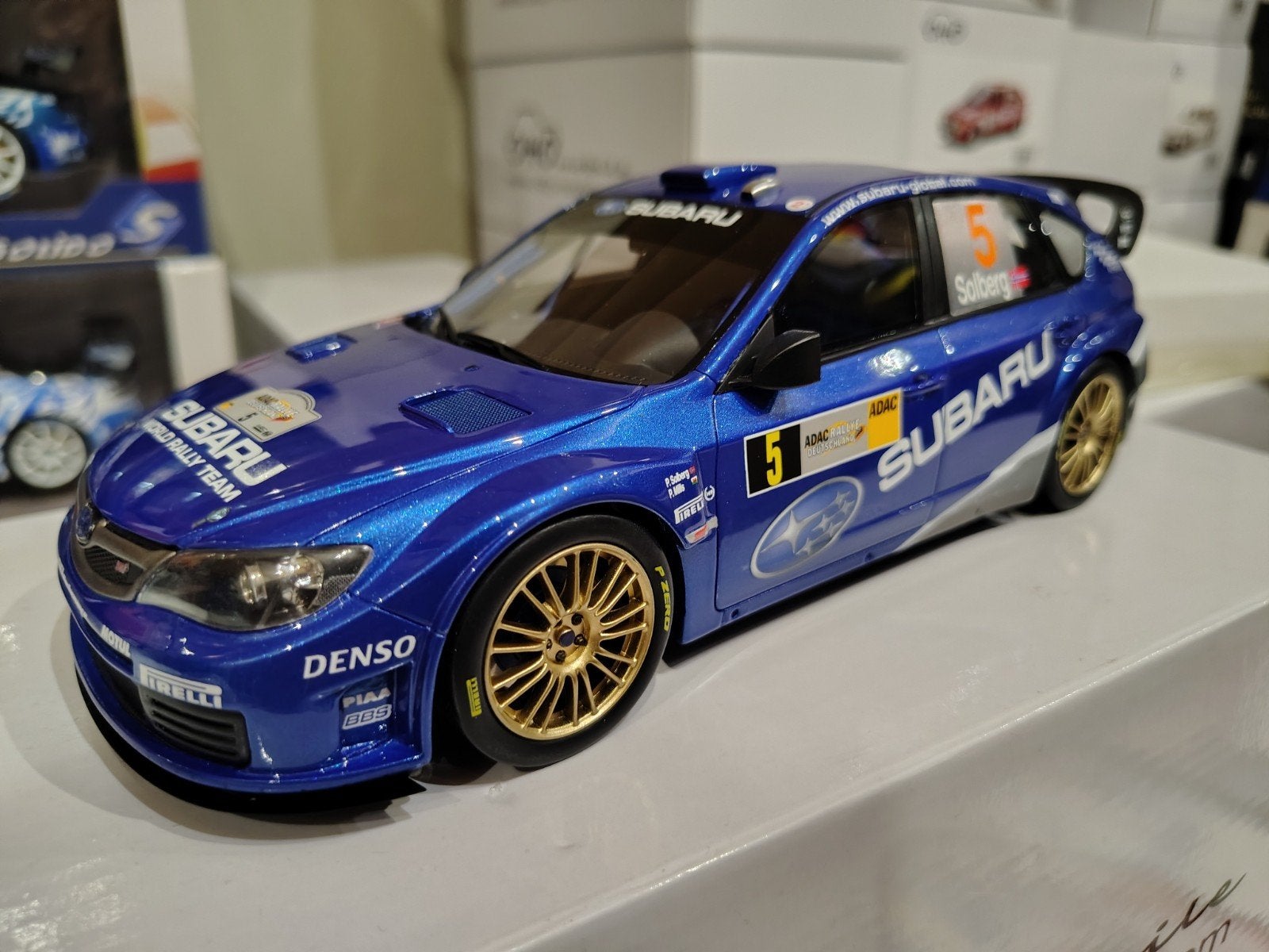 Subaru WRC S14 1/18, Enlèvement ou Envoi, Neuf, Voiture, OttOMobile