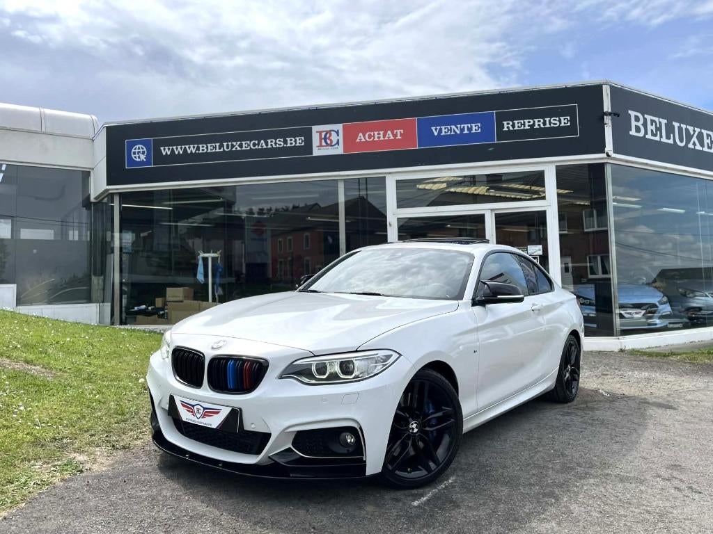 BMW 220 DAS*Coupé*PACK-M*AUTO*TOIT-OUVRANT*CAMERA*GPS* CUIR*, Autos, BMW, Entreprise, Achat, Série 2, Toit ouvrant, Caméra, Capteur de pluie
