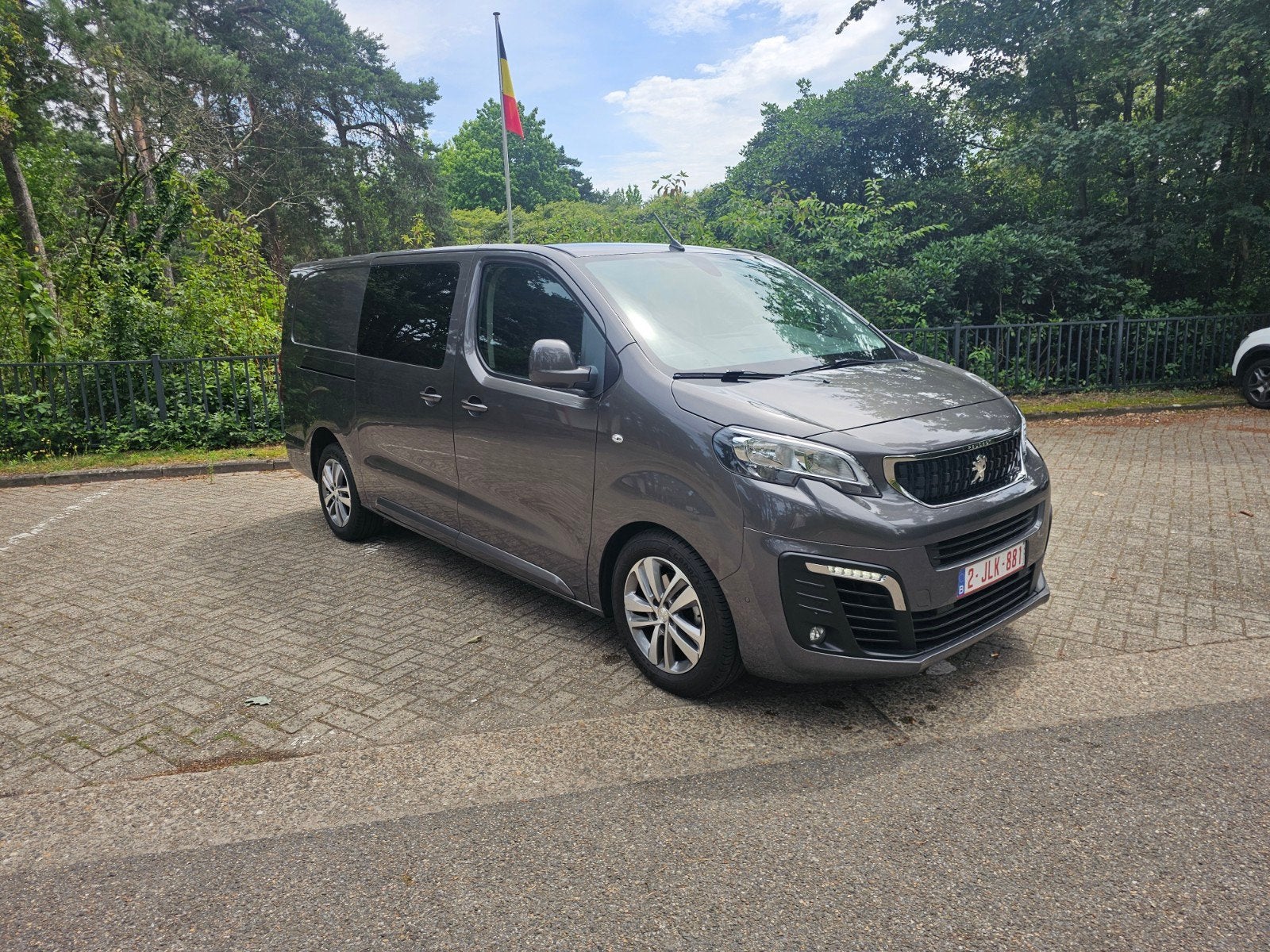 Peugeot Expert 2.0 hdi Aut L3 Dubbel Cabine Btw, Auto's, Peugeot, Particulier, 360° camera, Android Auto, Apple Carplay, Cruise Control