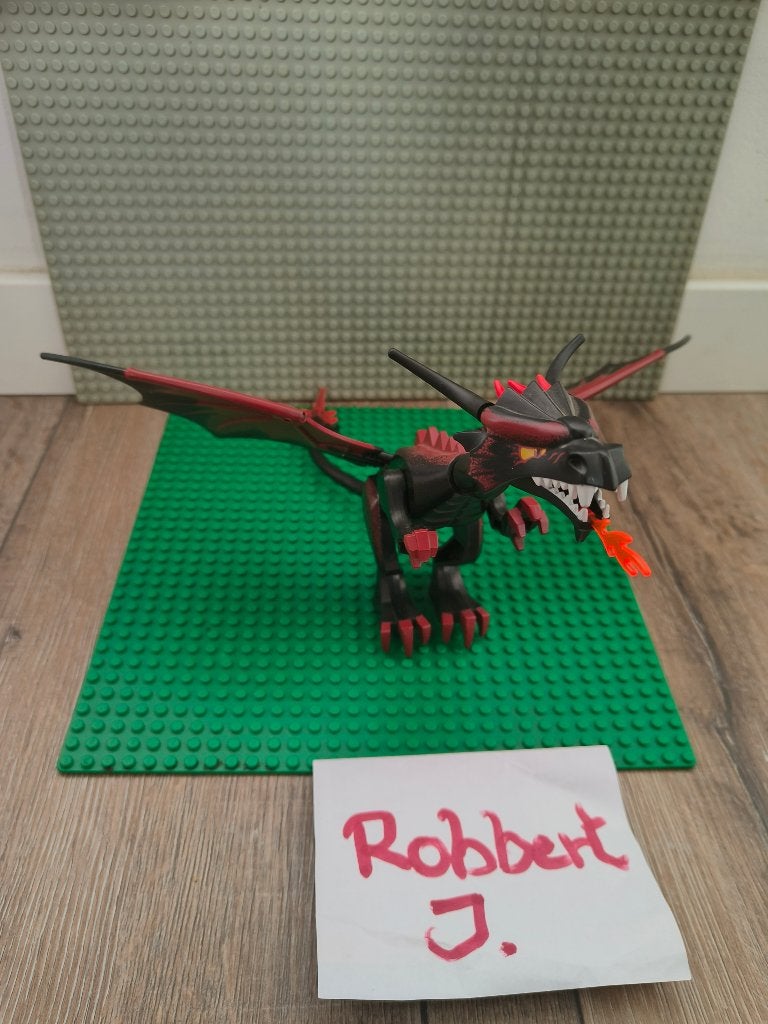 LEGO draak - Fantasy era, Kinderen en Baby's, Gebruikt, Lego, Ophalen of Verzenden, Minifiguur
