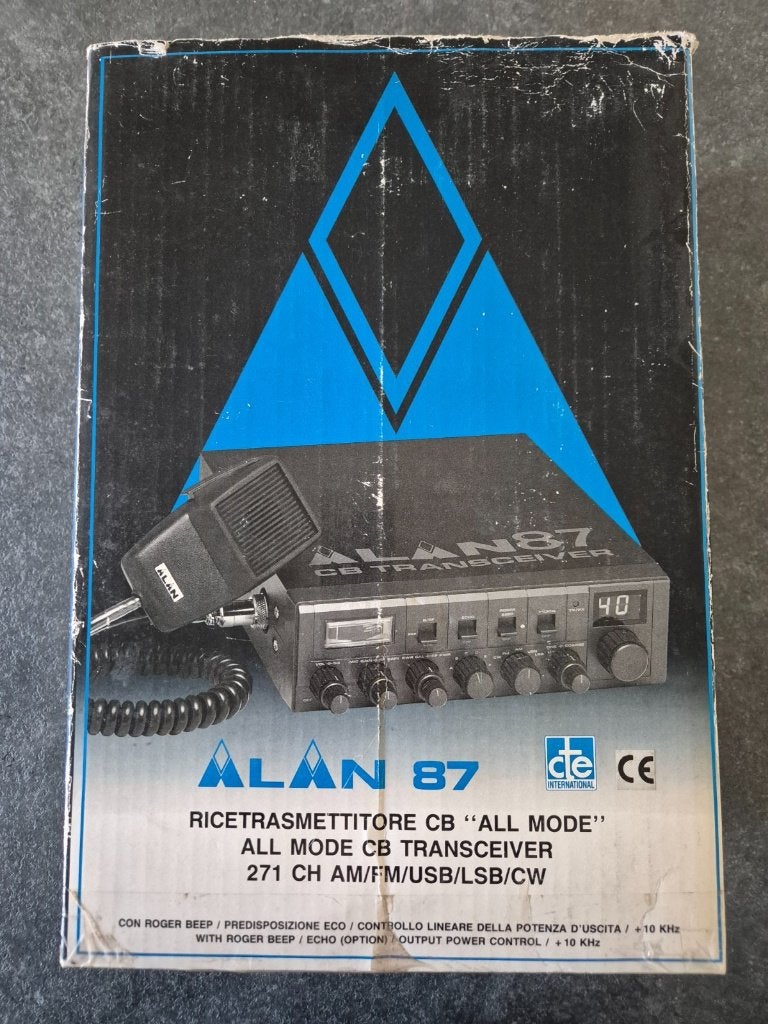 Midland Alan 87, Telecommunicatie, Zenders en Ontvangers, Ophalen of Verzenden, Gebruikt, Zender en Ontvanger