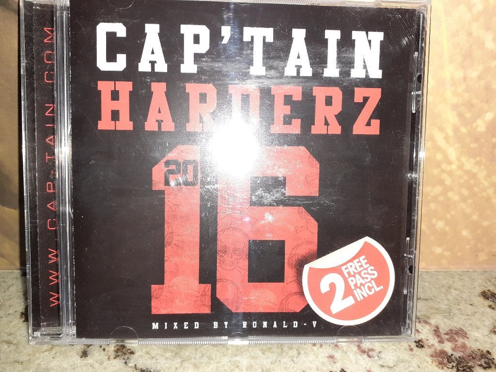 Cap'tain Harderz 2016 Mixed By Ronald-V, Hardstyle, Hardcore, Hardcore, Ophalen of Verzenden, Zo goed als nieuw, Verzamelalbum