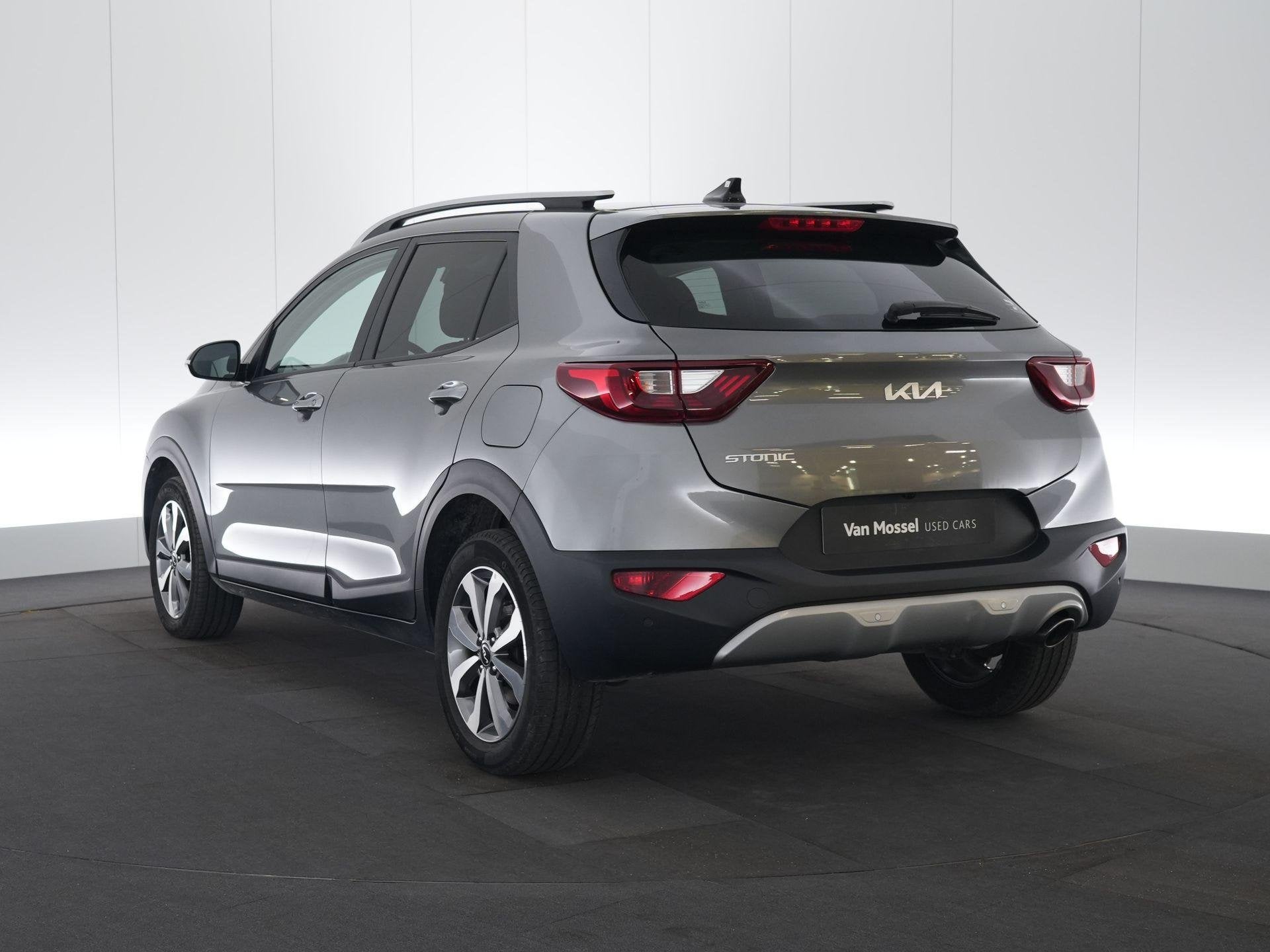 KIA Stonic 1.0 T 100 Style Edition, Auto's, Voorwielaandrijving, Dealer onderhouden, Zwart, https://public.car-pass.be/vhr/f5966cda-ced3-4f88-ba8b-9b2693fdc1b6
