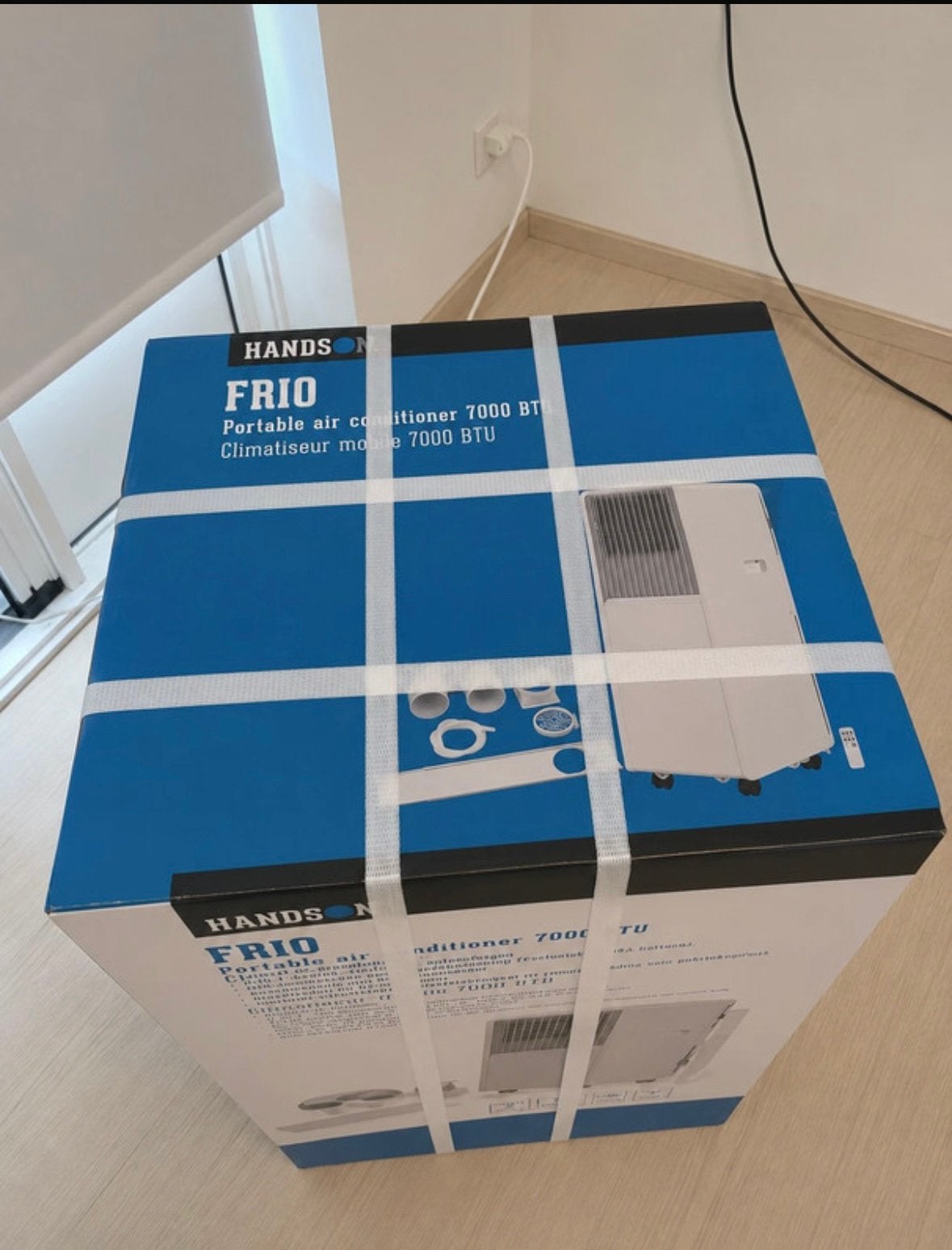 Mobiele airco 7000btu Nieuw, Ophalen, Nieuw, 3 snelheden of meer, Koelen en Ontvochtigen