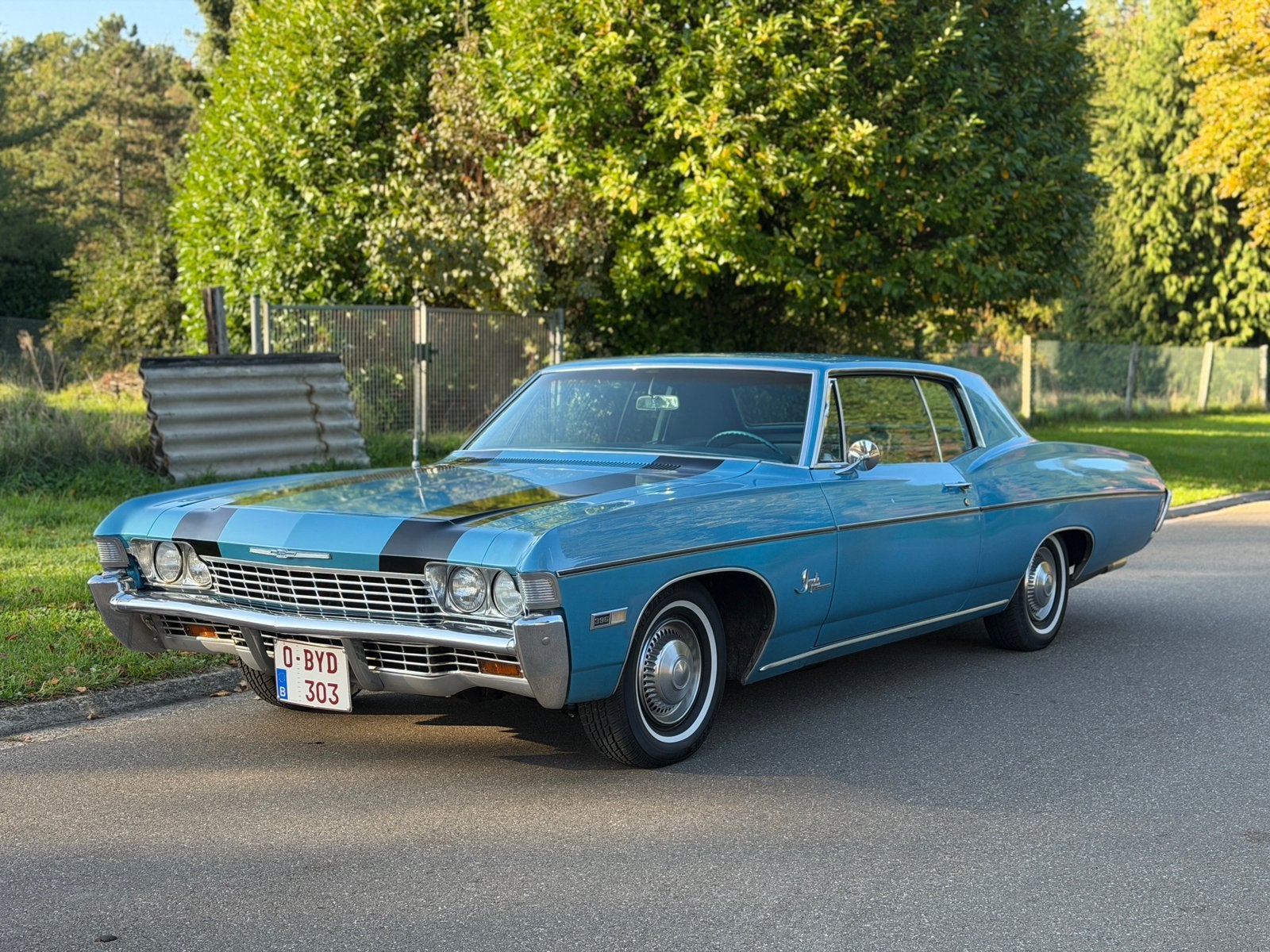 Chevrolet Impala SuperSport 1968 BigBlock 6.5 V8 ZELDZAAM!, Autos, Achat, Entreprise, Bleu, https://public.car-pass.be/vhr/0b1520ec1b08-4a5e-a3cd-22477f84d9de