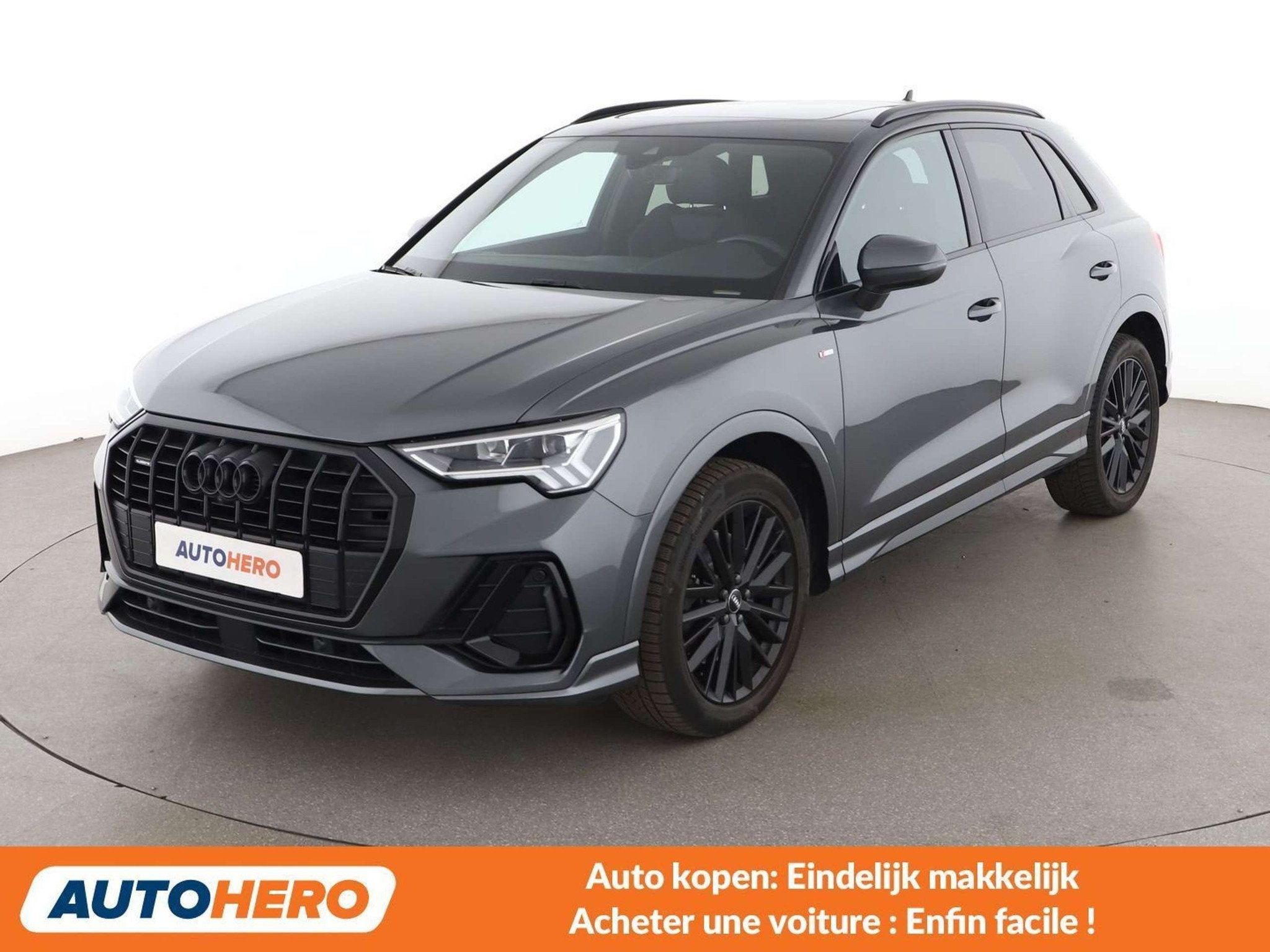 Audi Q3 40 TFSI quattro S line (bj 2019, automaat), Auto's, Automaat, Lichtsensor, Gebruikt, Euro 6