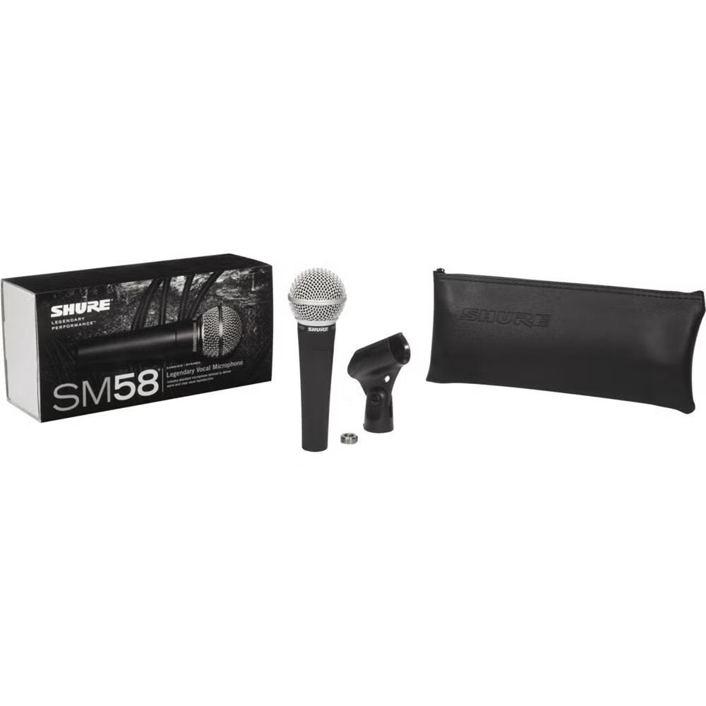 Nieuwe Shure SM58 LCE dynamische micro, Muziek en Instrumenten, Ophalen of Verzenden, Nieuw, Zangmicrofoon, Draadloos