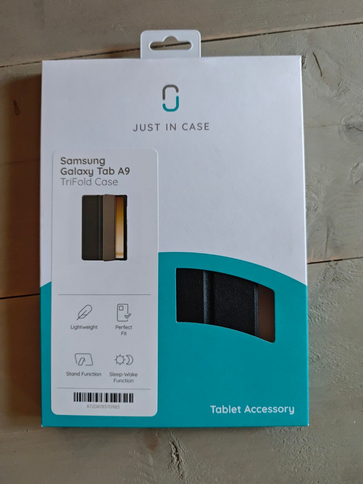 Samsung Galaxy Tab A9 hoesje, TriFold book case, nieuw, Computers en Software, 8 inch, Nieuw, Bescherming voor- en achterkant