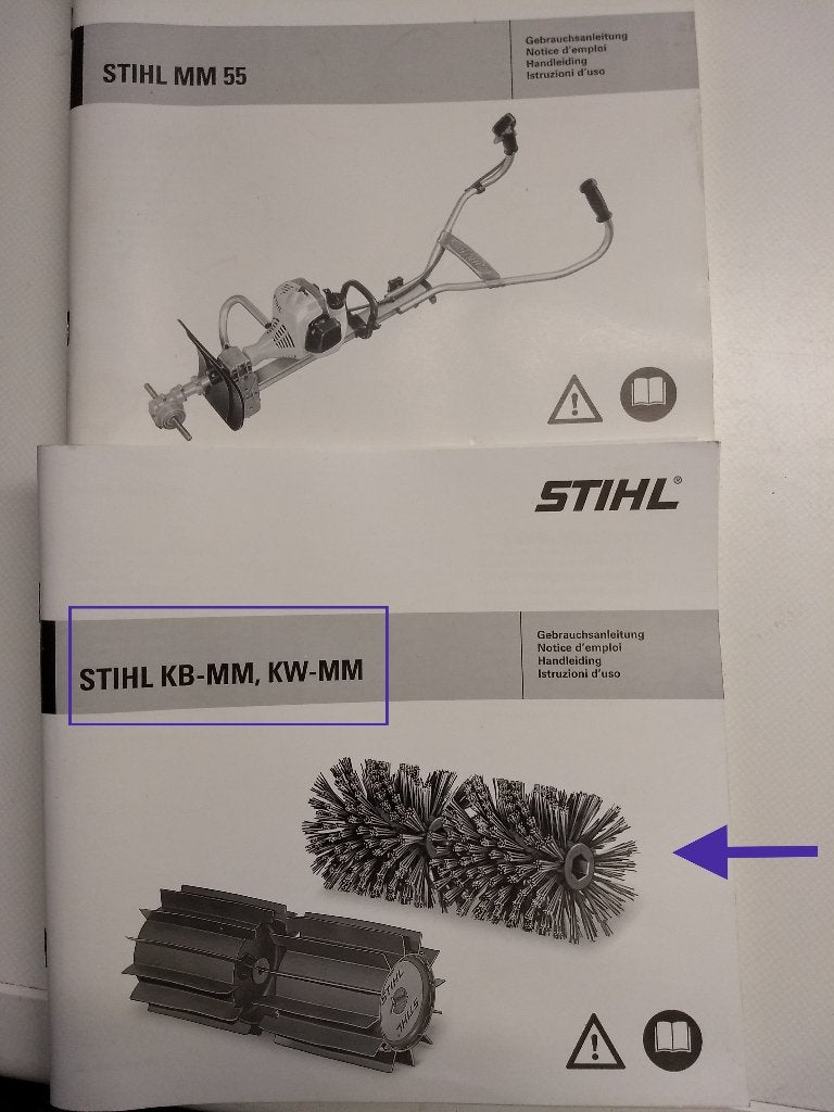 STIHL KB-MM Borstelrol voor Multigereedschappen, Ophalen, Zo goed als nieuw, Stilh