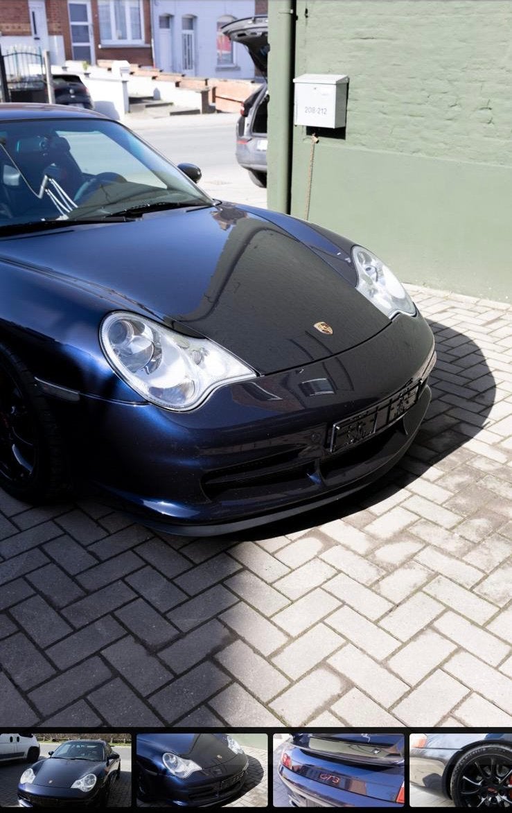 PORSCHE 911 GT3 996 STAGE II — 2004, Auto's, Blauw, Leder, Bedrijf, Handgeschakeld