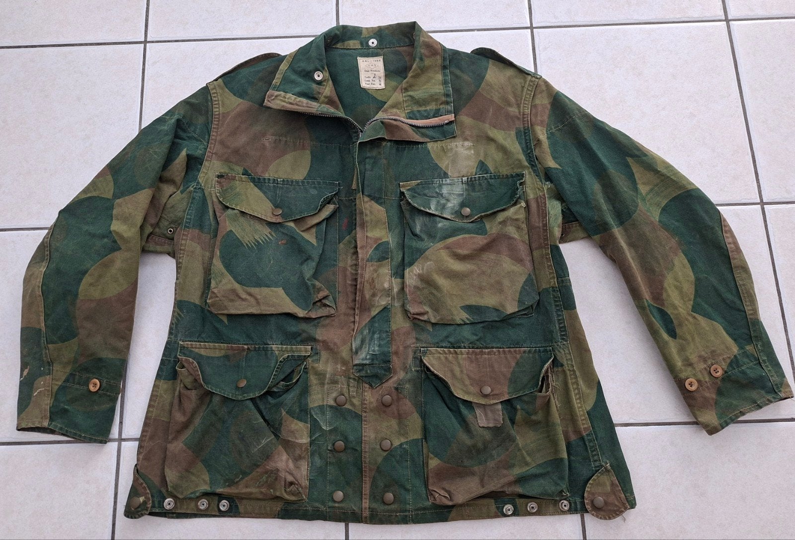 Veste de camouflage ABL Para 1953 BUNC Corée, Enlèvement ou Envoi