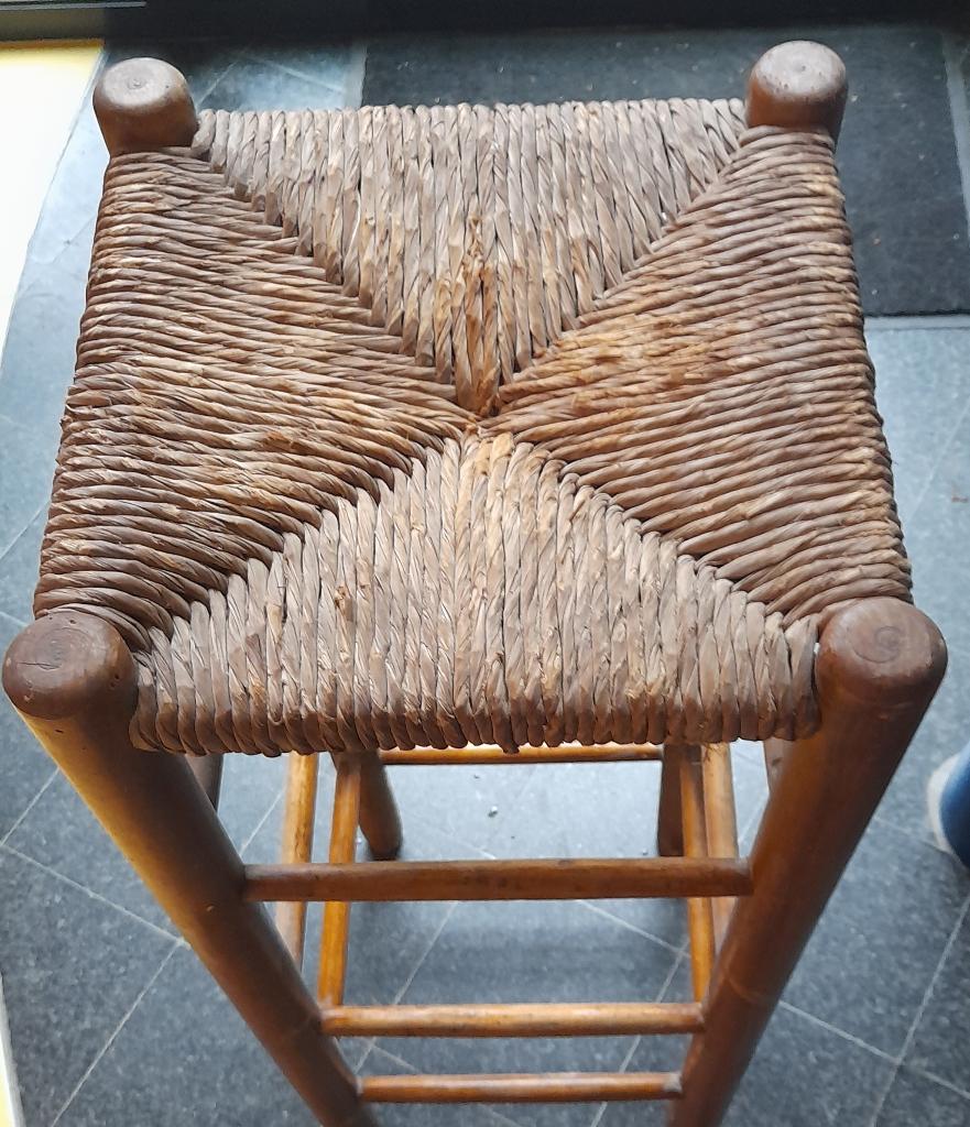 barkruk, hout, Huis en Inrichting, Barkrukken, Ophalen, Gebruikt, Hout, 60 tot 90 cm