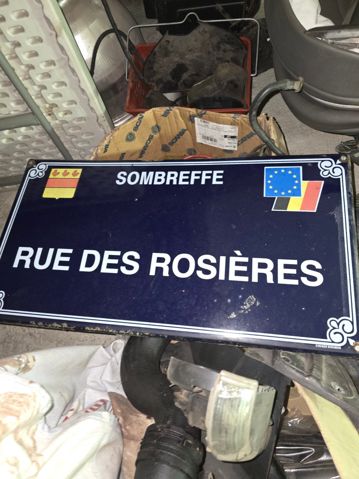 2 belle plaque émaillé, Antiquités & Art, Enlèvement ou Envoi