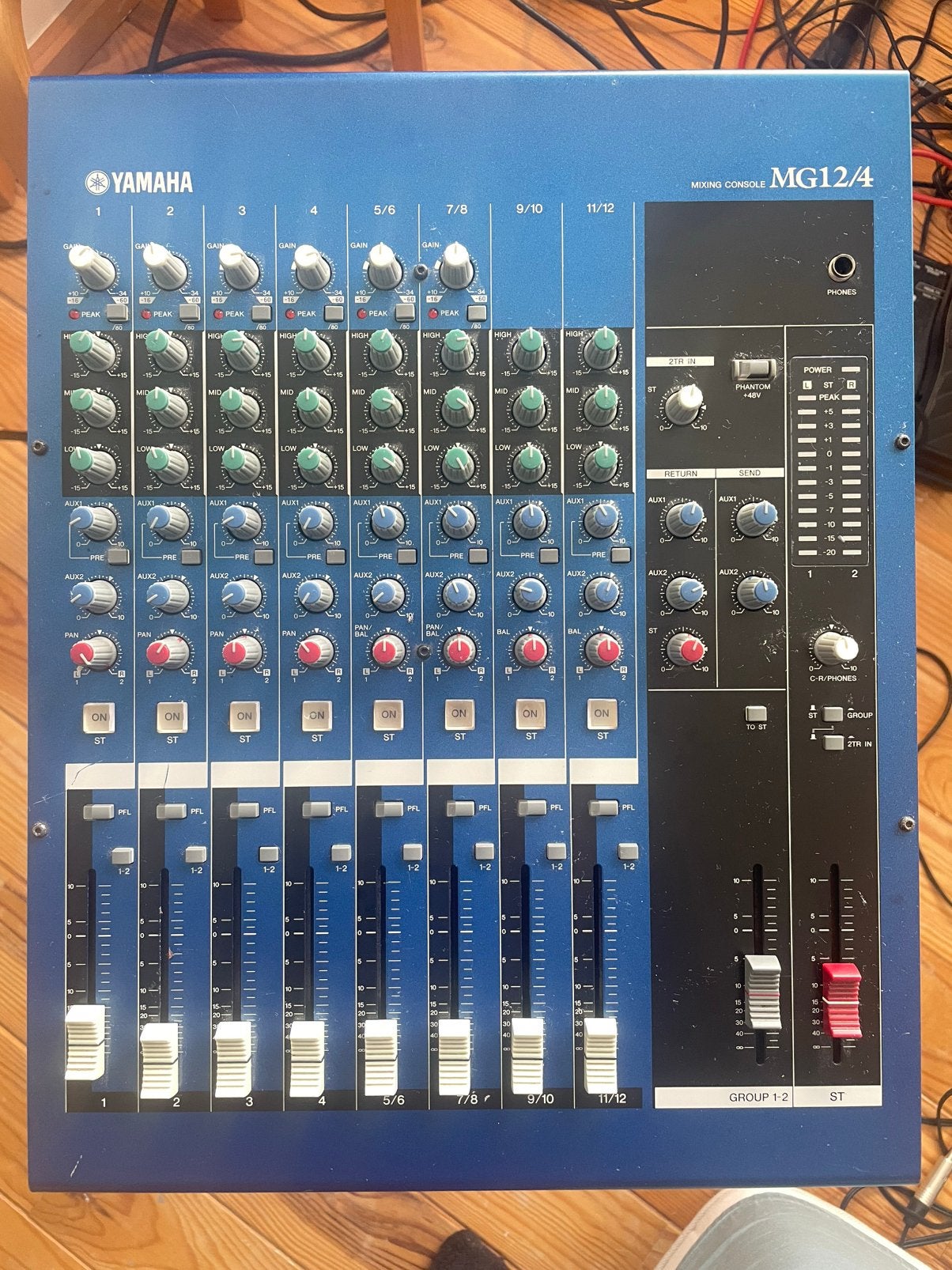 YAMAHA MG12/4 mixer - mengpaneel, Ophalen, Gebruikt, 5 tot 10 kanalen