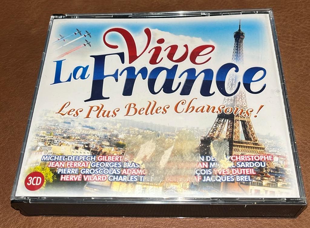 Vive La France Les Plus Belles Chansons - 3CD box, Cd's en Dvd's, Ophalen of Verzenden, Zo goed als nieuw